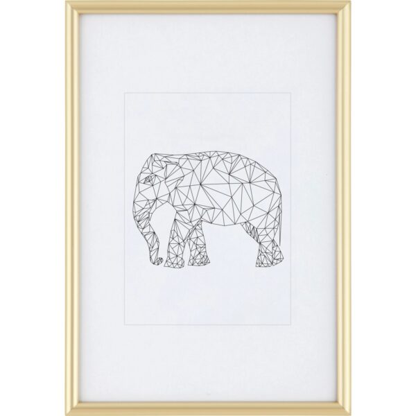 Kunststoffrahmen 20 cm x 30 cm Gold