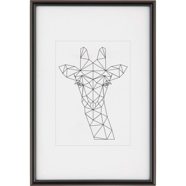 Kunststoffrahmen 20 cm x 30 cm Schwarz