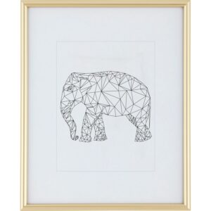 Kunststoffrahmen 24 cm x 30 cm Gold