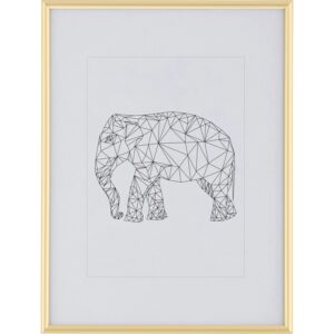 Kunststoffrahmen 30 cm x 40 cm Gold