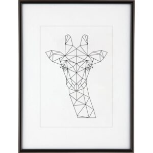 Kunststoffrahmen 30 cm x 40 cm Schwarz