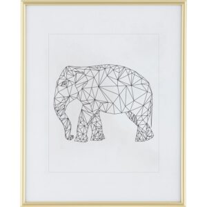 Kunststoffrahmen 40 cm x 50 cm Gold