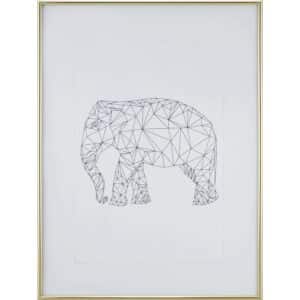 Kunststoffrahmen 60 cm x 80 cm Gold