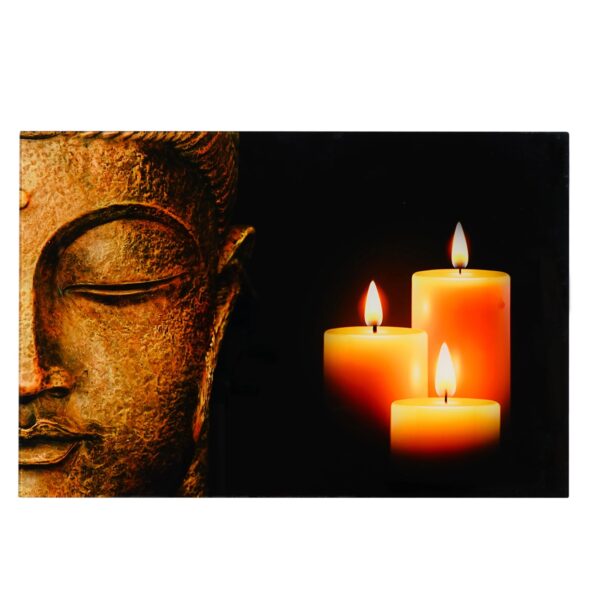 MCW Glasbild T117 40x60cm Buddha