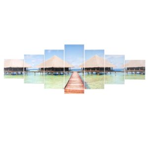 MCW Leinwandbild H375 Beach 7-tlg.