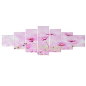 MCW Leinwandbild H375 Blumen 7-tlg.