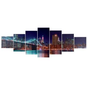 MCW Leinwandbild H375 New York 7-tlg.