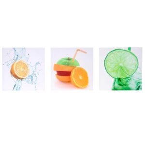 MCW Leinwandbild H376 Obst 3-teilig