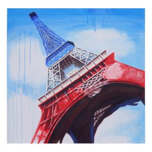 MCW Ölgemälde Eiffelturm Handgemalt
