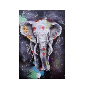 MCW Ölgemälde Elefant H25 Handgemalt 120x80cm