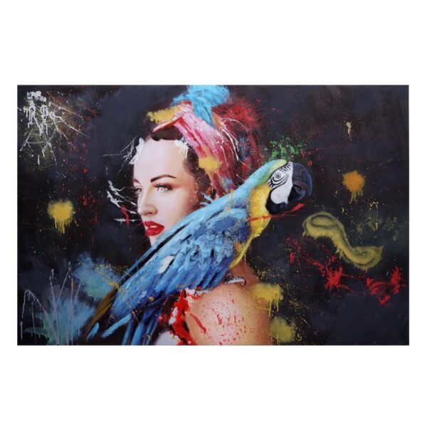 MCW Ölgemälde Frau H25 Handgemalt 80x120cm