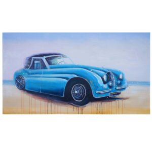 MCW Ölgemälde Oldtimer Handgemalt