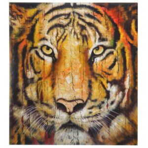 MCW Ölgemälde Tiger Handgemalt