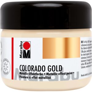 Marabu Colorado Gold Effektfarbe Weißgold 225 ml