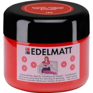 Marabu Edelmatt deckend 225 ml Granatapfel