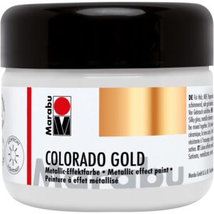 Marabu Metallic-Effektfarbe Colorado Gold 225 ml Metallic-Silber