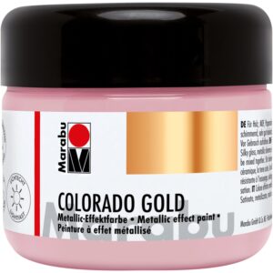 Marabu Metallic-Effektfarbe Colorado Gold 225 ml Rosé-Gold