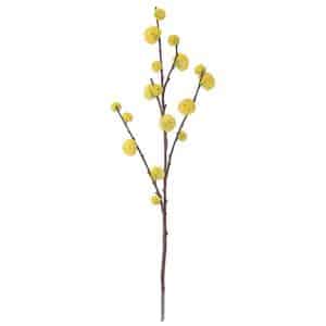 Mica Decorations Distel Gelb 73 cm