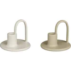 Mica Decorations Kerzenständer Taupe 10 Ø 12 cm