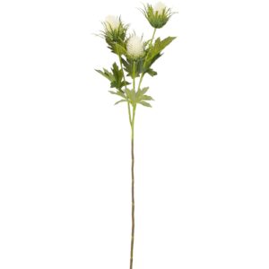 Mica Decorations Künstlicher Zweig Distel 67 cm Blau