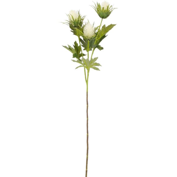 Mica Decorations Künstlicher Zweig Distel 67 cm Blau