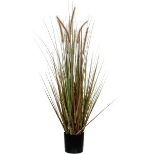 Mica Decorations Kunstpflanze Federgras Dogtail Ø 45 cm x 120 cm Grün