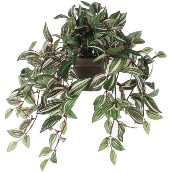 Mica Decorations Kunstpflanze Tradescantia hängend  Ø 25 cm H 45 cm