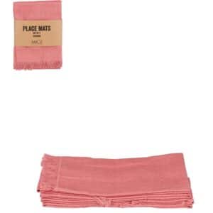Mica Decorations Placemat Villia Lachs 48 cm x 33 cm 4er-Set