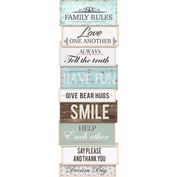 Pro-Art Wandtattoo Life Rules I 25 cm x 70 cm x 0