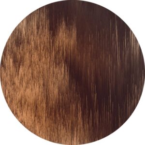 Sanders & Sanders Selbstklebende Runde Tapete 3D Orangebraun Ø 125 cm 611755