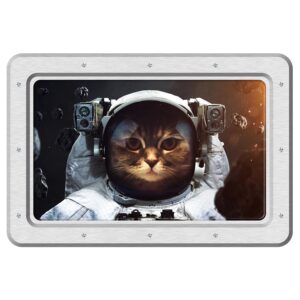 Sanders & Sanders Wandtattoo Katze Braun und Hellgrau 42