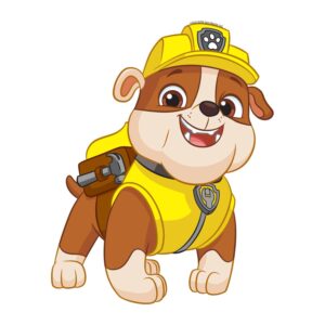 Sanders & Sanders Wandtattoo Paw Patrol Gelb und Beige 8
