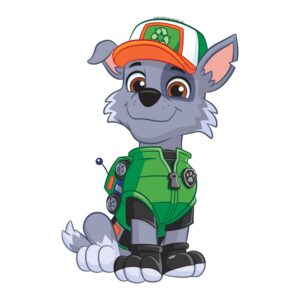 Sanders & Sanders Wandtattoo Paw Patrol Grün und Grau 8