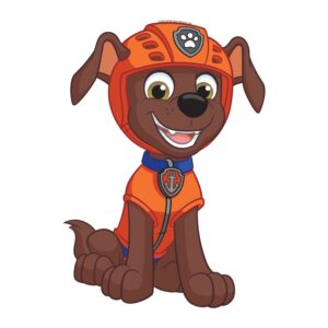Sanders & Sanders Wandtattoo Paw Patrol Orange und Braun 8