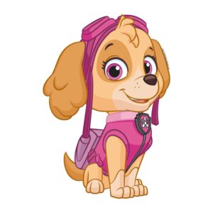 Sanders & Sanders Wandtattoo Paw Patrol Rosa und Beige 8