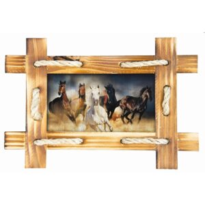 Sanders & Sanders Wandtattoo Pferde Beige Braun und Weiß 42