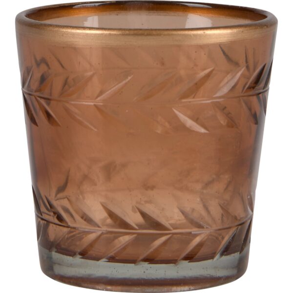 Teelichthalter Desert Flower Glas 6