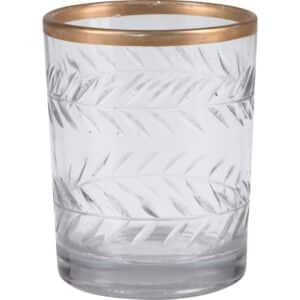 Teelichthalter Desert Flower Glas 9