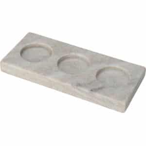 Teelichthalter Mamor 18 cm x 8 cm x 1