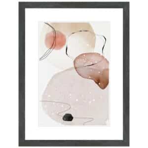 WANDStyle Bilderrahmen H300 aus Massivholz in Grau 15 x 15 cm im Stil Modern