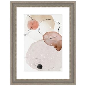 WANDStyle Bilderrahmen H390 aus Massivholz in Grau 15 x 21 cm im Stil Landhaus