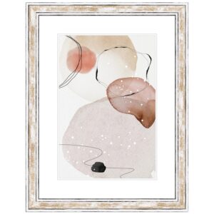 WANDStyle Bilderrahmen H460 aus Massivholz in Gold 10 x 15 cm im Stil Vintage