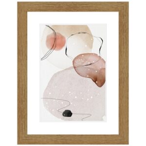 WANDStyle Bilderrahmen H750 aus Massivholz in Eiche-Optik 10 x 15 cm im Stil Landhaus