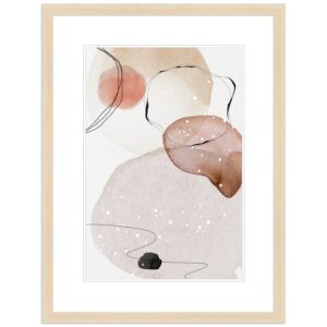 WANDStyle Bilderrahmen H950 aus Massivholz in Natur-Optik 20 x  30 cm im Stil Modern