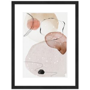 WANDStyle Bilderrahmen H950 aus Massivholz in Schwarz gemasert 24 x  30 cm im Stil Modern