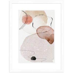 WANDStyle Bilderrahmen H950 aus Massivholz in Weiß 30 x 40 cm im Stil Modern