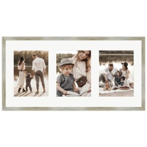 WANDStyle Galerierahmen G950 in Gold 30 x 60 cm für 3 Bilder im Format 15 x 20 cm