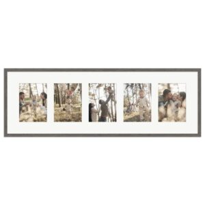 WANDStyle Galerierahmen G950 in Graubraun 30 x 90 cm für 5 Bilder im Format 13 x 18 cm
