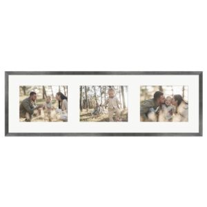 WANDStyle Galerierahmen G950 in Metall 25 x 80 cm für 3 Bilder im Format 15 x 20 cm