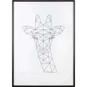 Wechselrahmen Schwarz Abgerundet 50 cm x 70 cm